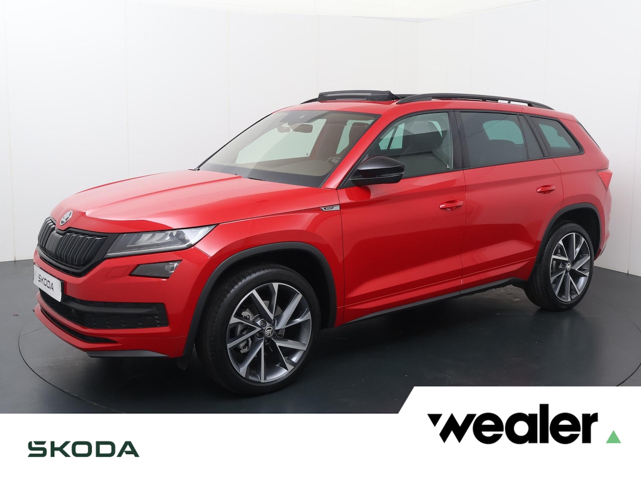 Skoda Kodiaq - 1.5 TSI Sportline Business 7p. | 150 PK | Automaat | Trekhaak | Panoramadak | Derde zitrij - AutoWereld.nl