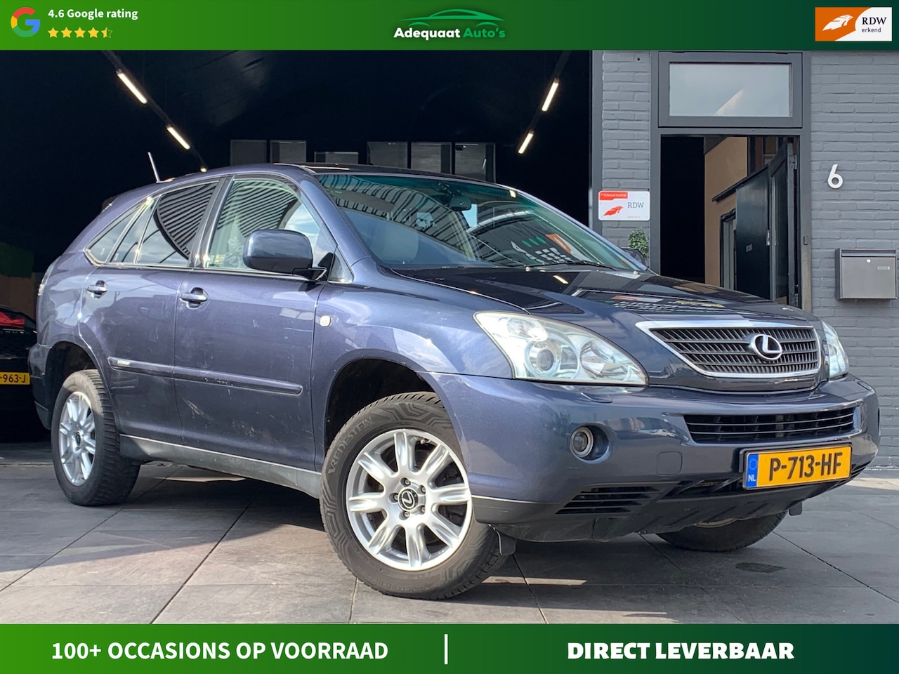 Lexus RX - 400h|AUT|Cruise|Carplay|Camera|Memory|Trekhaak|APK - AutoWereld.nl