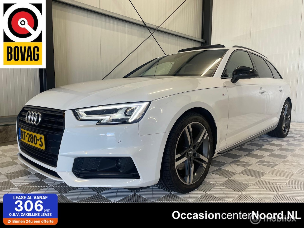 Audi A4 Avant - 2.0 TFSI MHEV Sport S line black edition 2.0 TFSI MHEV Sport S line black edition - AutoWereld.nl