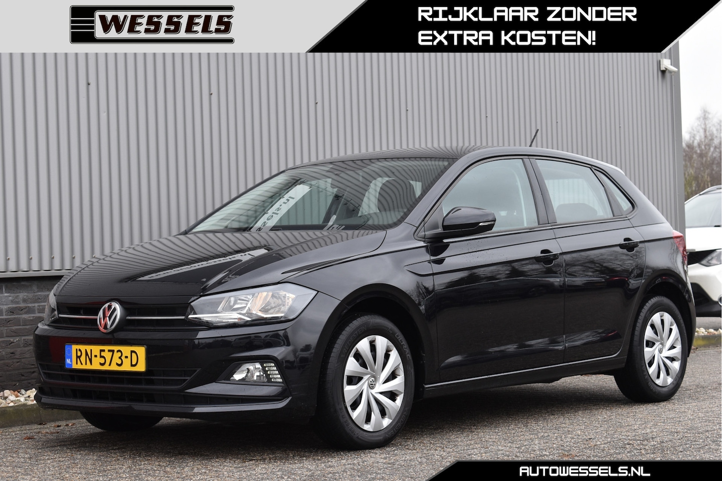 Volkswagen Polo - 1.0 Comfortline Navi, Cruise control, Airco, Carplay, Trekhaak - AutoWereld.nl