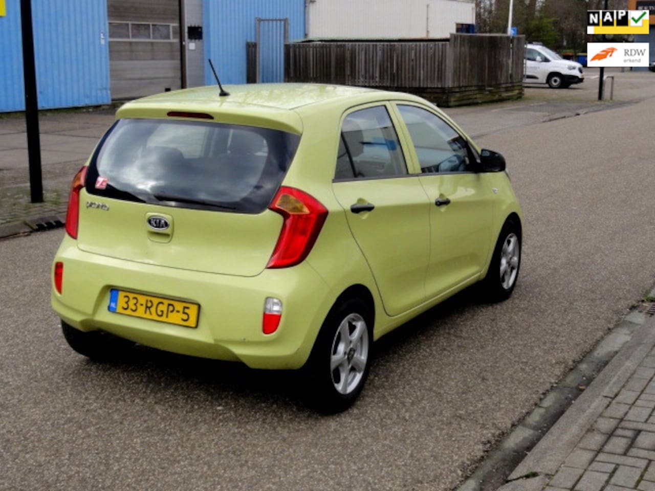 Kia Picanto - 1.0 CVVT Bouwjaar 2011 NAP APK 21/12/2026 - AutoWereld.nl