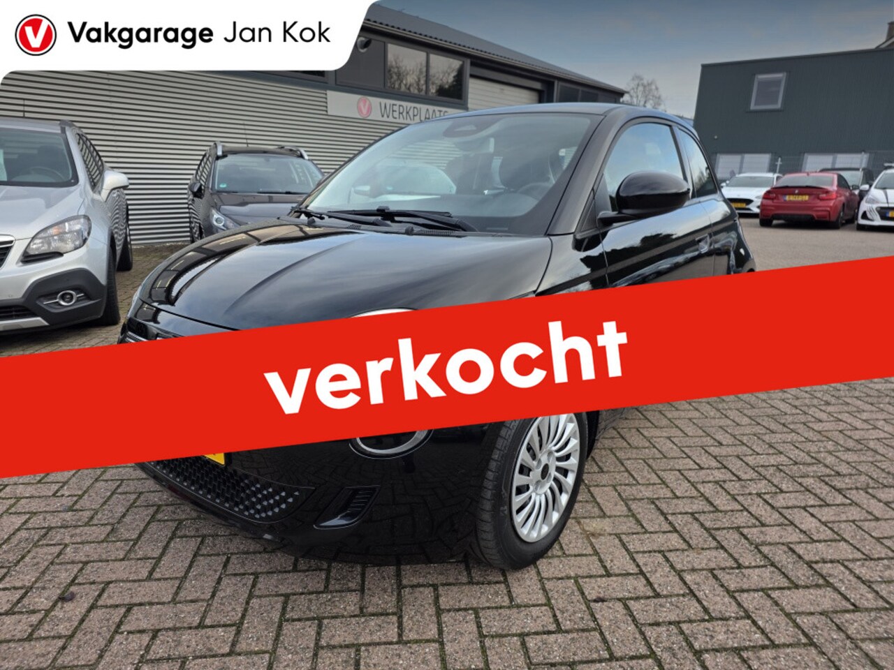 Fiat 500 - airco, apple carplay/andriod. 42 kWh - AutoWereld.nl