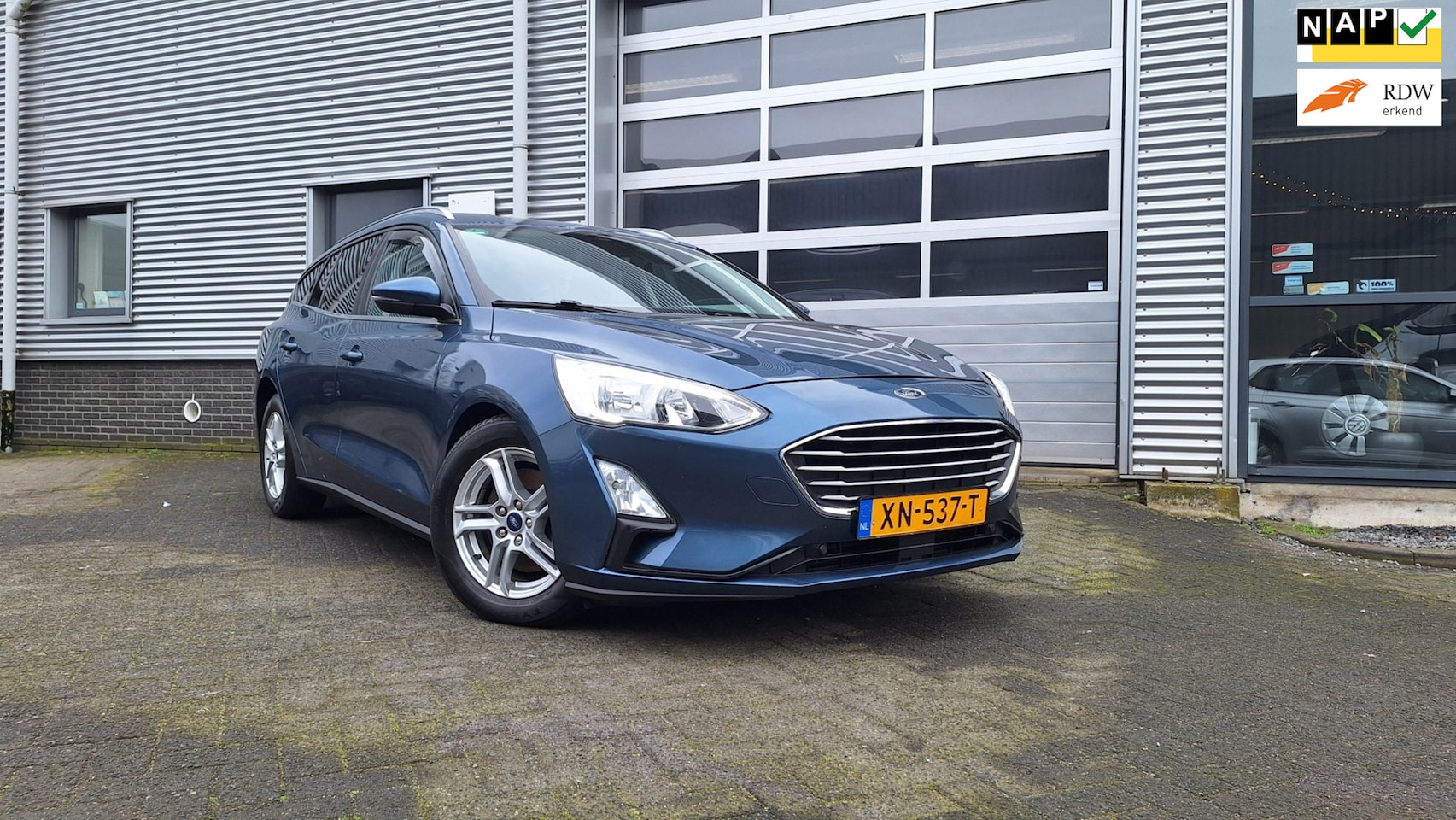 Ford Focus Wagon - 1.0 EcoBoost Edition Business/Lm Nav/Cruise/Trekhaak/Led/Enz - AutoWereld.nl