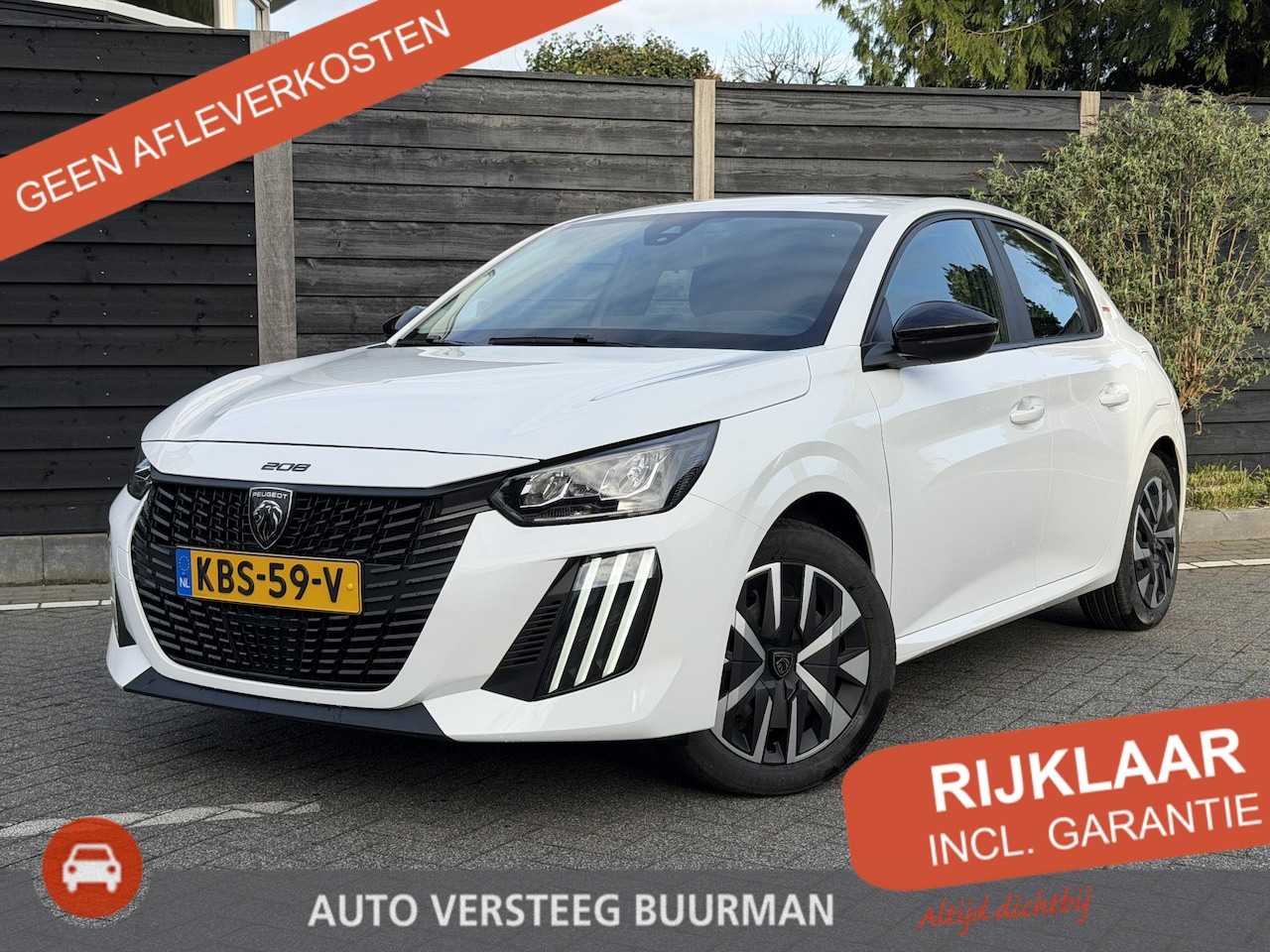 Peugeot 208 - Style 1.2 Hybrid 110PK e-DCS6 Automaat Parkeersensoren Achter, Apple Carplay, Android Auto - AutoWereld.nl