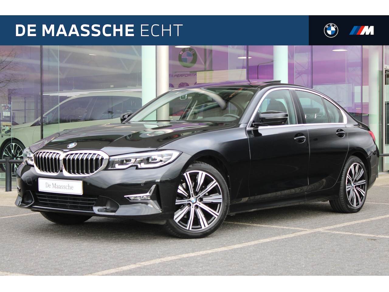 BMW 3-serie - 320i High Executive Automaat / Schuif-kanteldak / Comfort Access / Head-Up / Cruise Contro - AutoWereld.nl