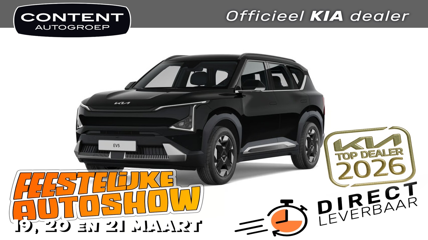 Kia EV5 - 81,4 kWh 217pk 2WD Plus NIEUW - SNEL LEVERBAAR - AutoWereld.nl