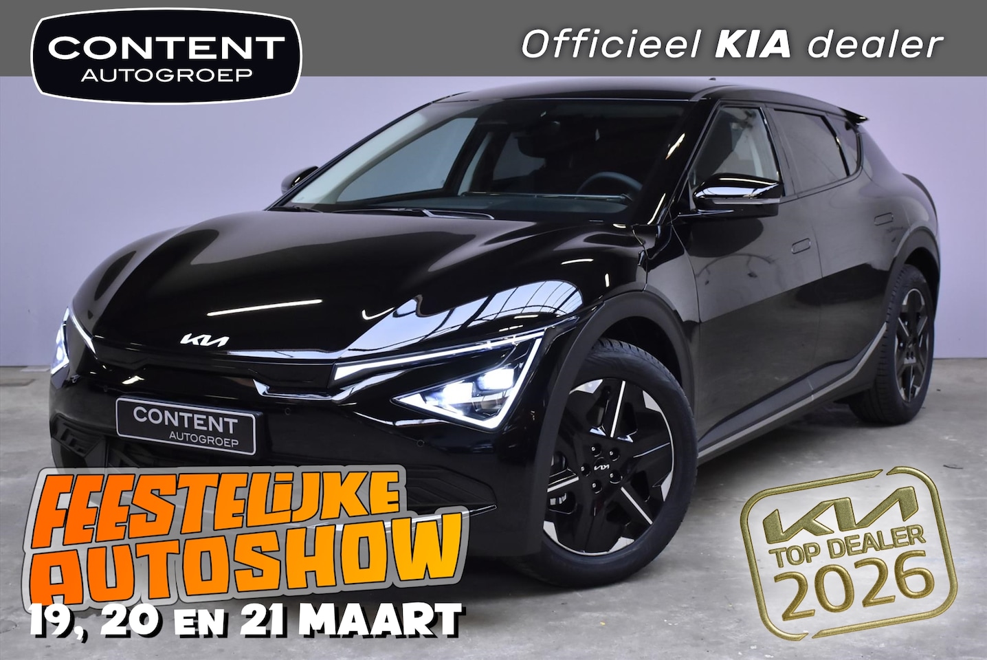 Kia EV6 - 63kWh 170pk RWD Light Edition NIEUW - SNEL LEVERBAAR - AutoWereld.nl