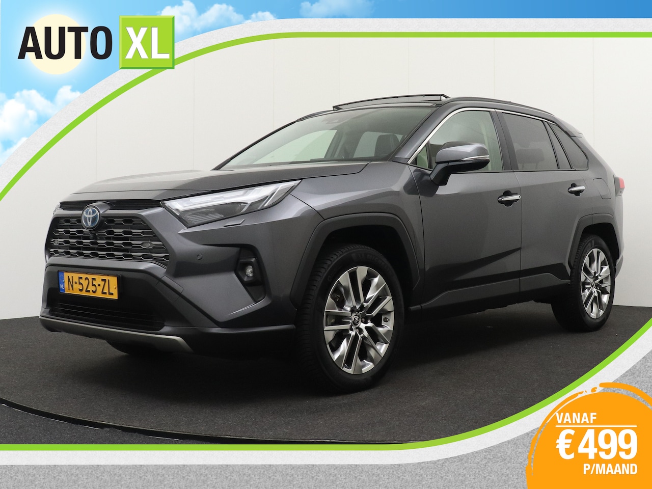 Toyota RAV4 - 2.5 Hybrid AWD Exe Pano-dak Leder Memory Trekhaak Adap.Cruise - AutoWereld.nl