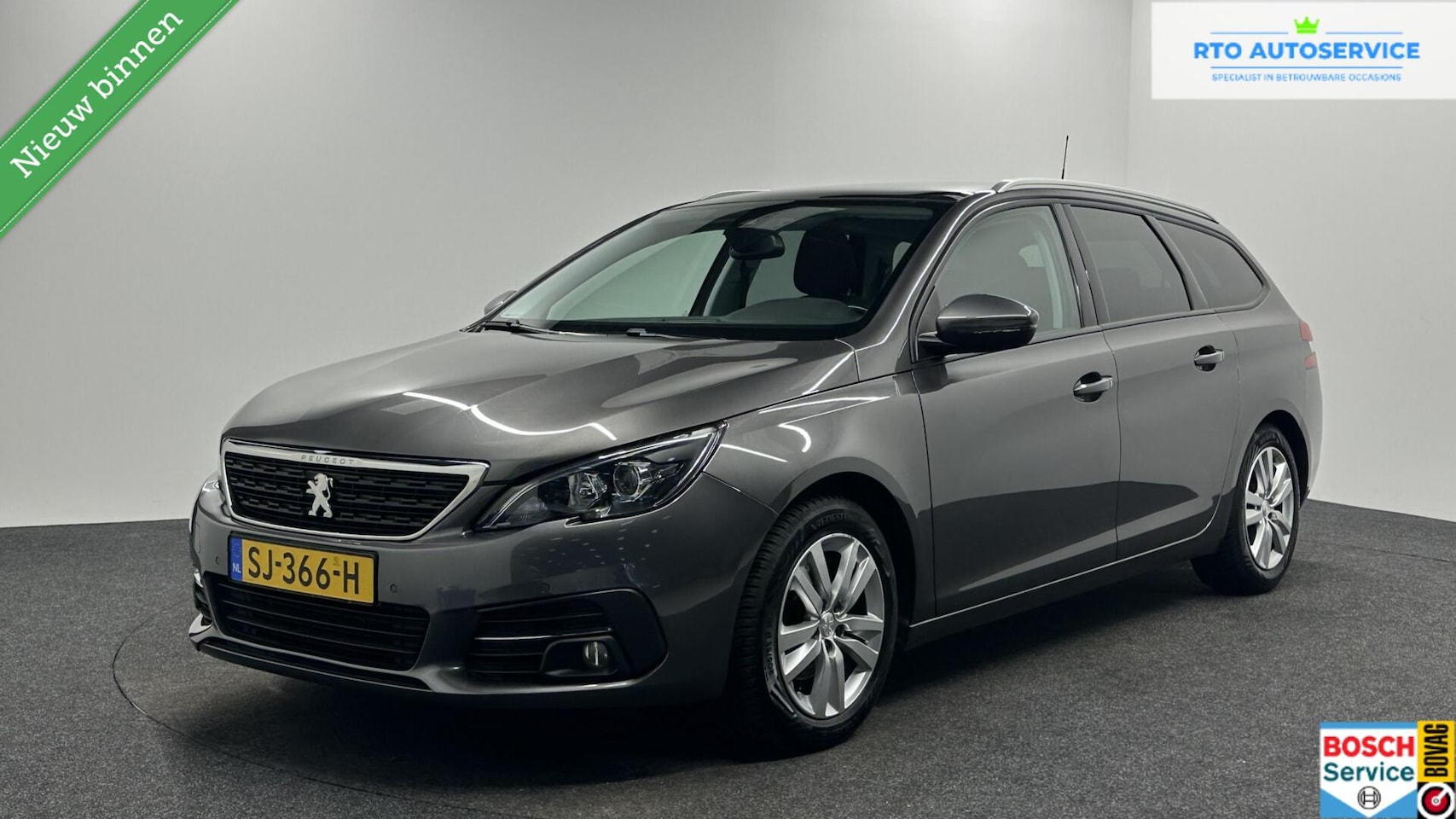 Peugeot 308 SW - 1.2 PureTech Blue Lease Premium CARPLAY CAMERA NAVI ECC TREKHAAK. - AutoWereld.nl