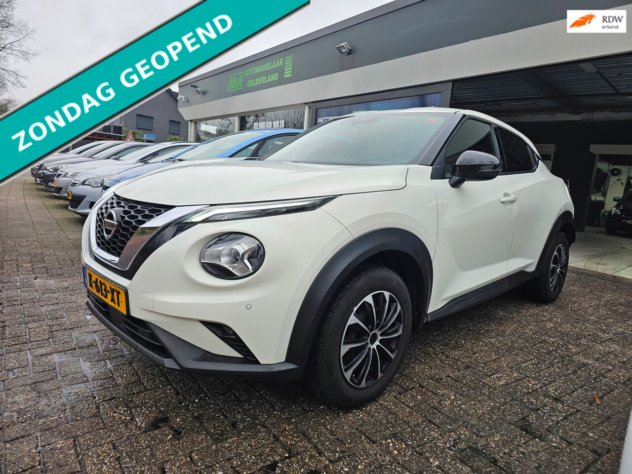 Nissan Juke - 1.0 DIG-T N-Connecta | 2E EIGENAAR | 12MND GARANTIE | NAVI | CAMERA | CRUISE | AIRCO | - AutoWereld.nl