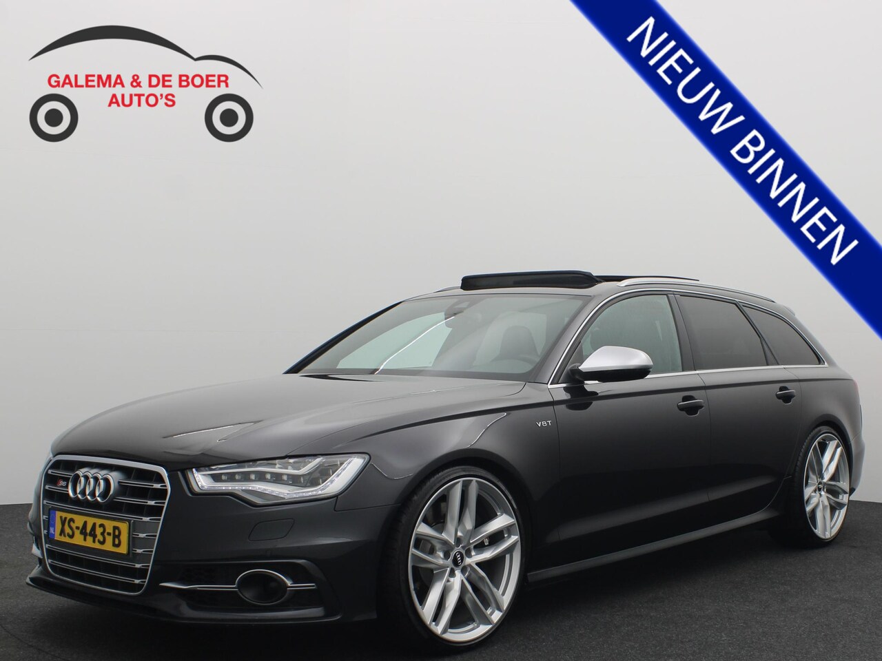 Audi A6 Avant - 4.0 TFSI S6 quattro Pro Line Plus PANORAMADAK / RS-STOELEN / FULL LED / KEYLESS / CAMERA / - AutoWereld.nl