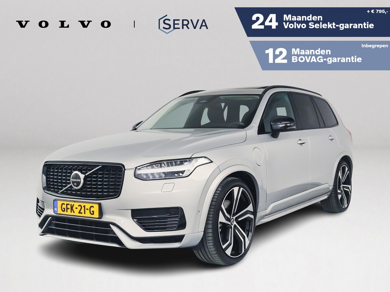 Volvo XC90 - T8 Plug-in hybrid AWD Ultra Dark | Panoramadak | 360° camera | Bowers & Wilkins | Head-up - AutoWereld.nl