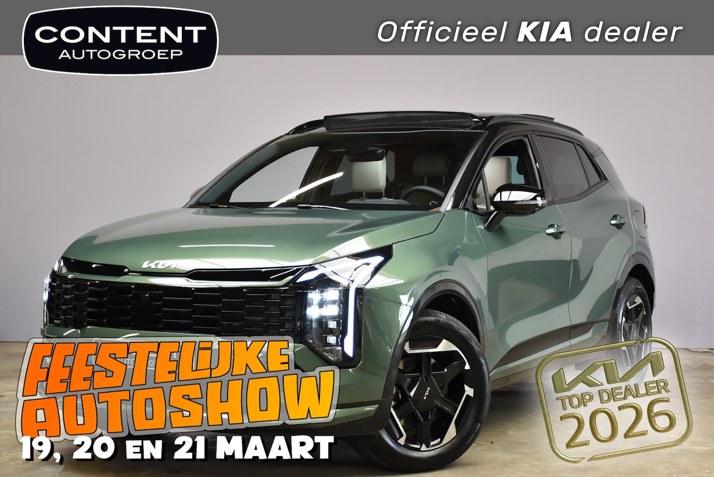 Kia Sportage - 1.6 T-GDi 239pk Hybrid AT6 GT-PlusLine NIEUW - SNEL LEVERBAAR - AutoWereld.nl