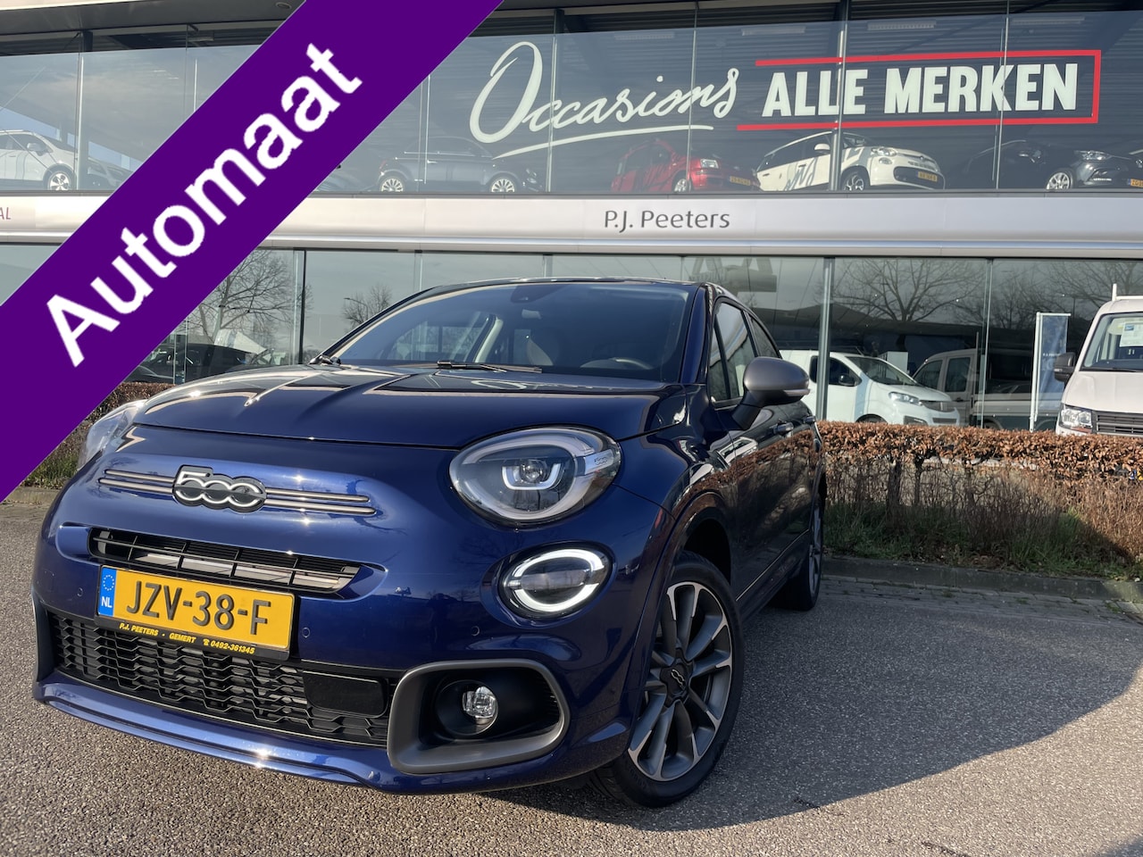 Fiat 500 X - 1.5 Hybrid Sport Achteruitrijcamera - Navigatie - Cruise control - Airco - Parkeersensoren - AutoWereld.nl