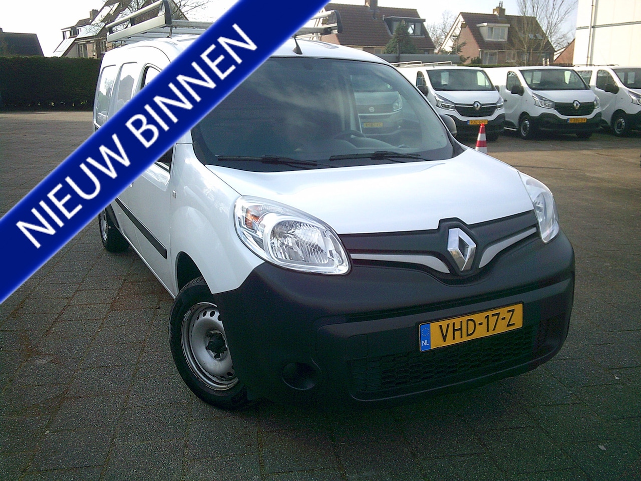 Renault Kangoo - 1.5 Blue dCi 95 Comfort Maxi VOORZIEN VAN AIRCO+CRUISE+TREKHAAK !!! - AutoWereld.nl