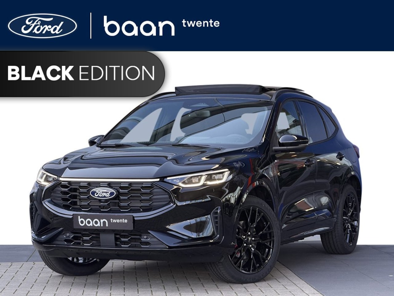 Ford Kuga - 2.5 PHEV ST-Line X | Black Package | Matrix LED | Panorama dak | Trekhaak wegkl. | Agate B - AutoWereld.nl
