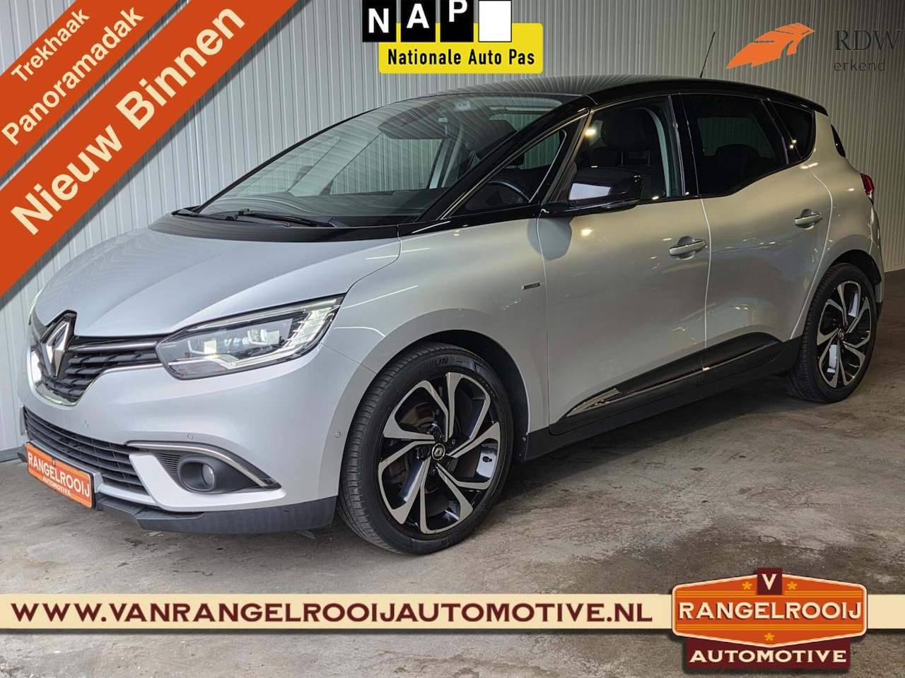 Renault Scénic - 1.3 TCe Bose 1.3 TCe Bose, trekh., pano, LED kopl., keyless, camera - AutoWereld.nl