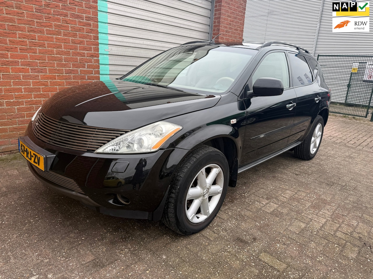 Nissan Murano - 3.5 V6 automaat NAV.+ Clima Bj:2005 NAP! - AutoWereld.nl