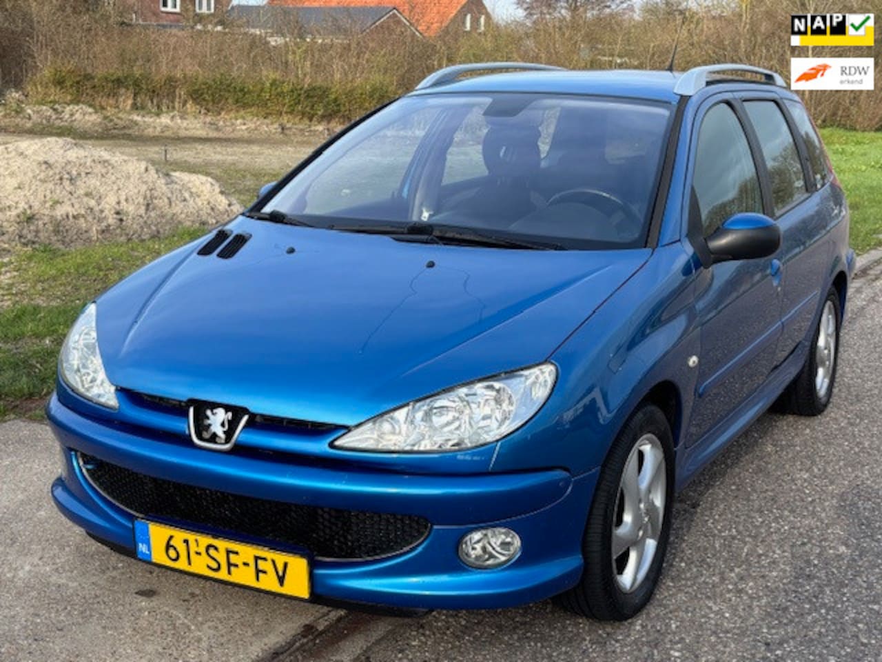 Peugeot 206 SW - 1.4-16V Air-line 3 ECC Electric pakket Audio/CD LMV 15" Colorpakket ABS Getint glas Dealer - AutoWereld.nl