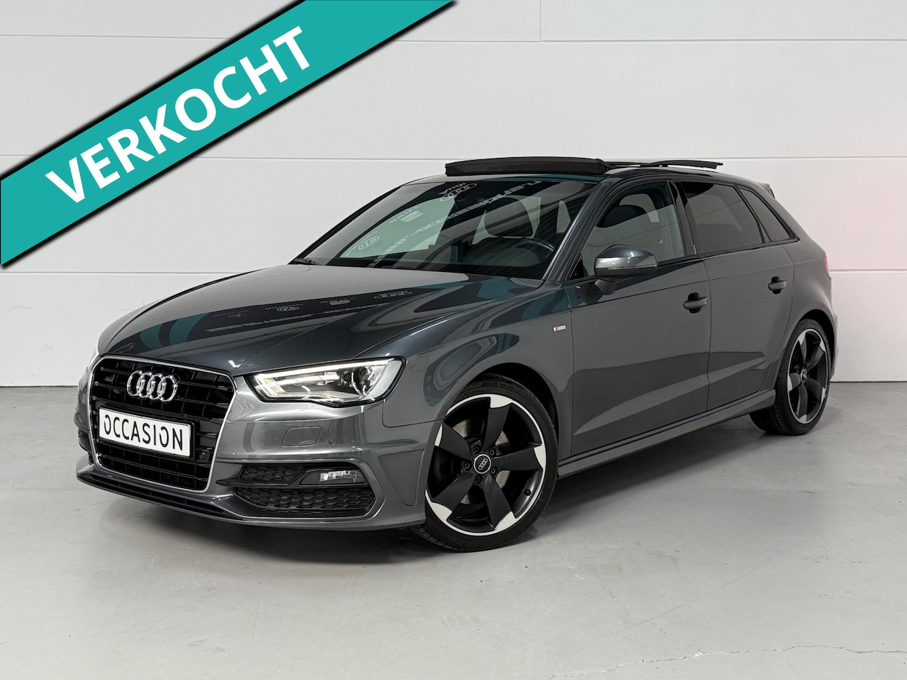 Audi A3 Sportback - 1.8 TFSI 3x S-Line Pano B&O Keyless Navi Xenon - AutoWereld.nl