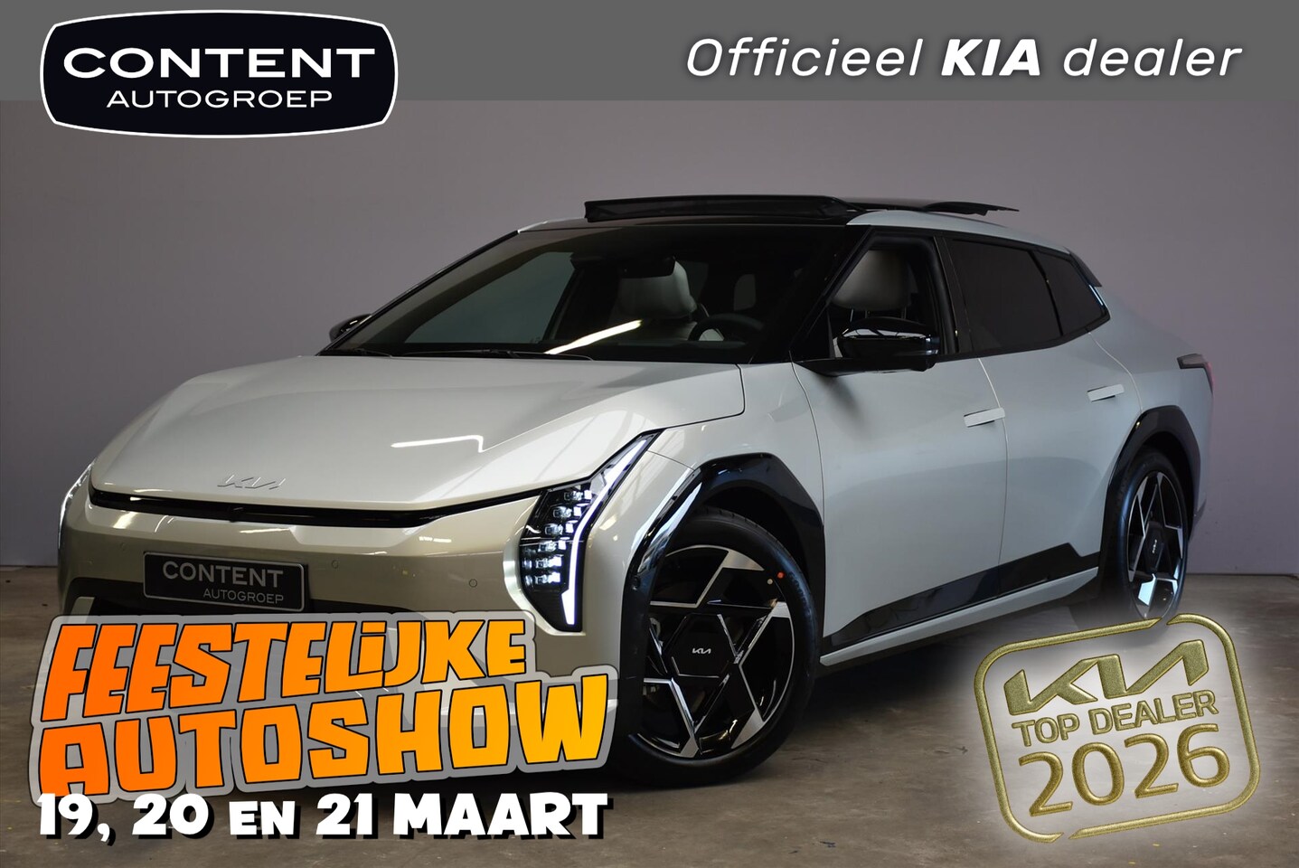 Kia EV4 Fastback - 81,4 kWh 204PK GT-Line Business Edition NIEUW - SNEL LEVERBAAR - AutoWereld.nl