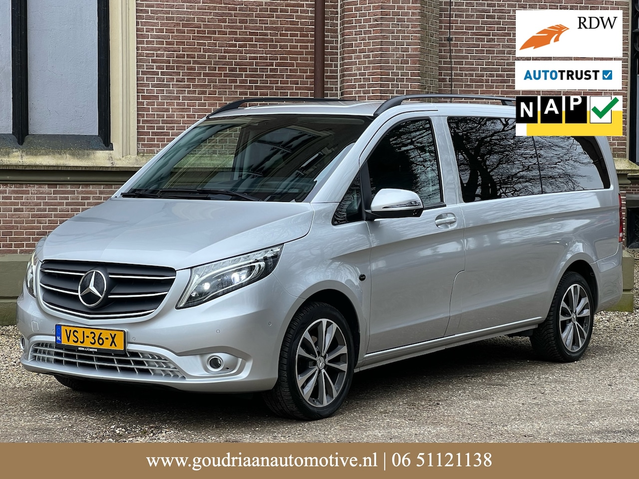 Mercedes-Benz Vito - 114 CDI Lang DC Comfort Ex BTW | Camera | Zeer luxe - AutoWereld.nl