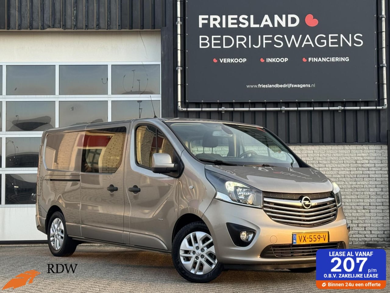 Opel Vivaro - bestel 1.6 CDTI L2H1 DC Edition EcoFlex - AutoWereld.nl