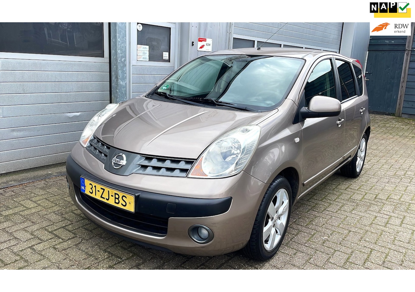 Nissan Note - 1.6 Acenta 2008-Clima-L.mVelgen-Trekhaak-New APK - AutoWereld.nl