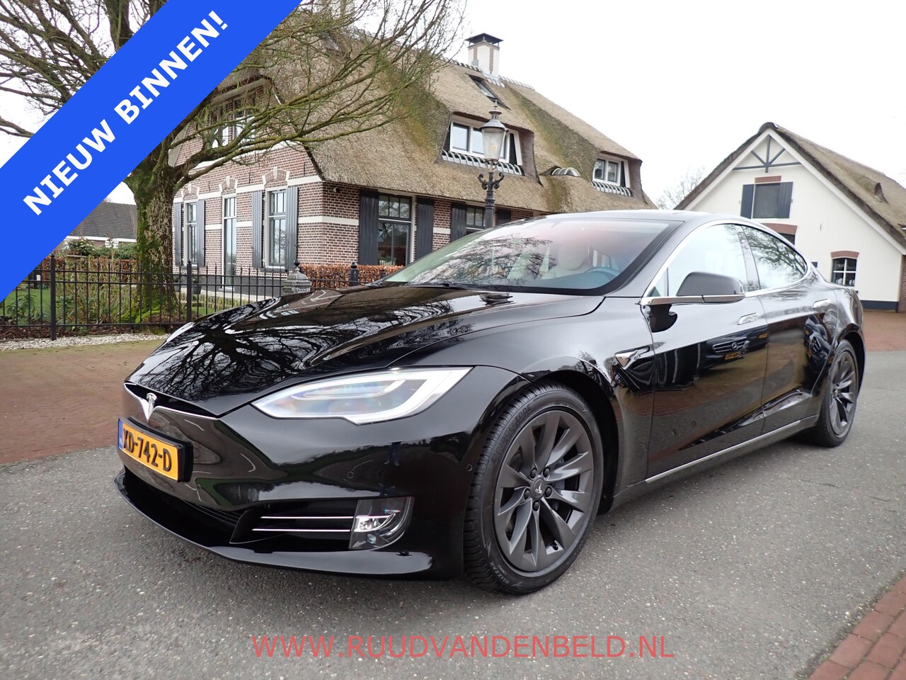 Tesla Model S - 75D 89%SOH AUTOPILOT / MCU2 / CCS / LUCHTVERING / SCHUIFDAK - AutoWereld.nl