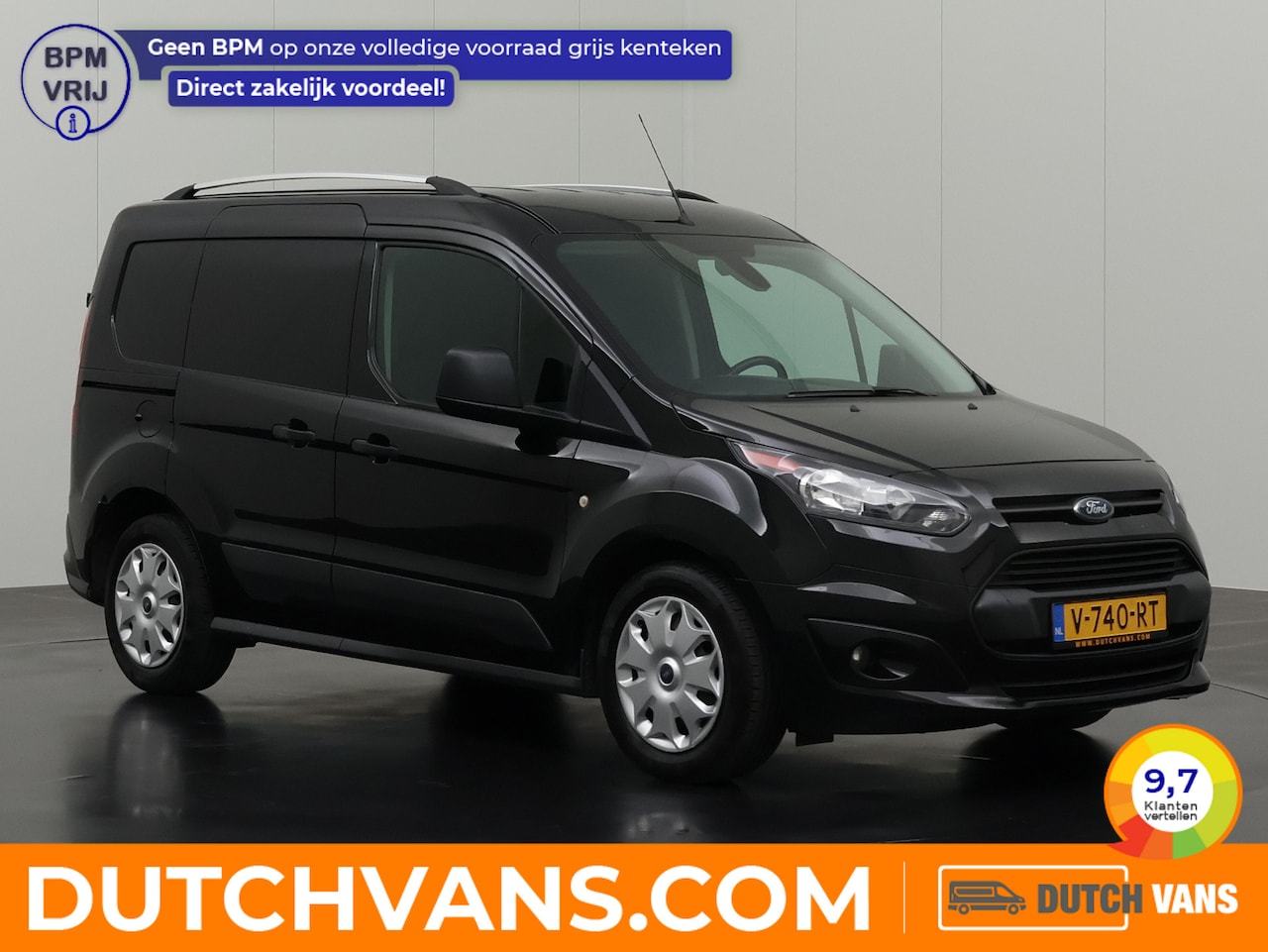 Ford Transit Connect - 1.5TDCI | 3-Zits | Marge | Navigatie | Camera | Trekhaak | Airco | Cruise - AutoWereld.nl