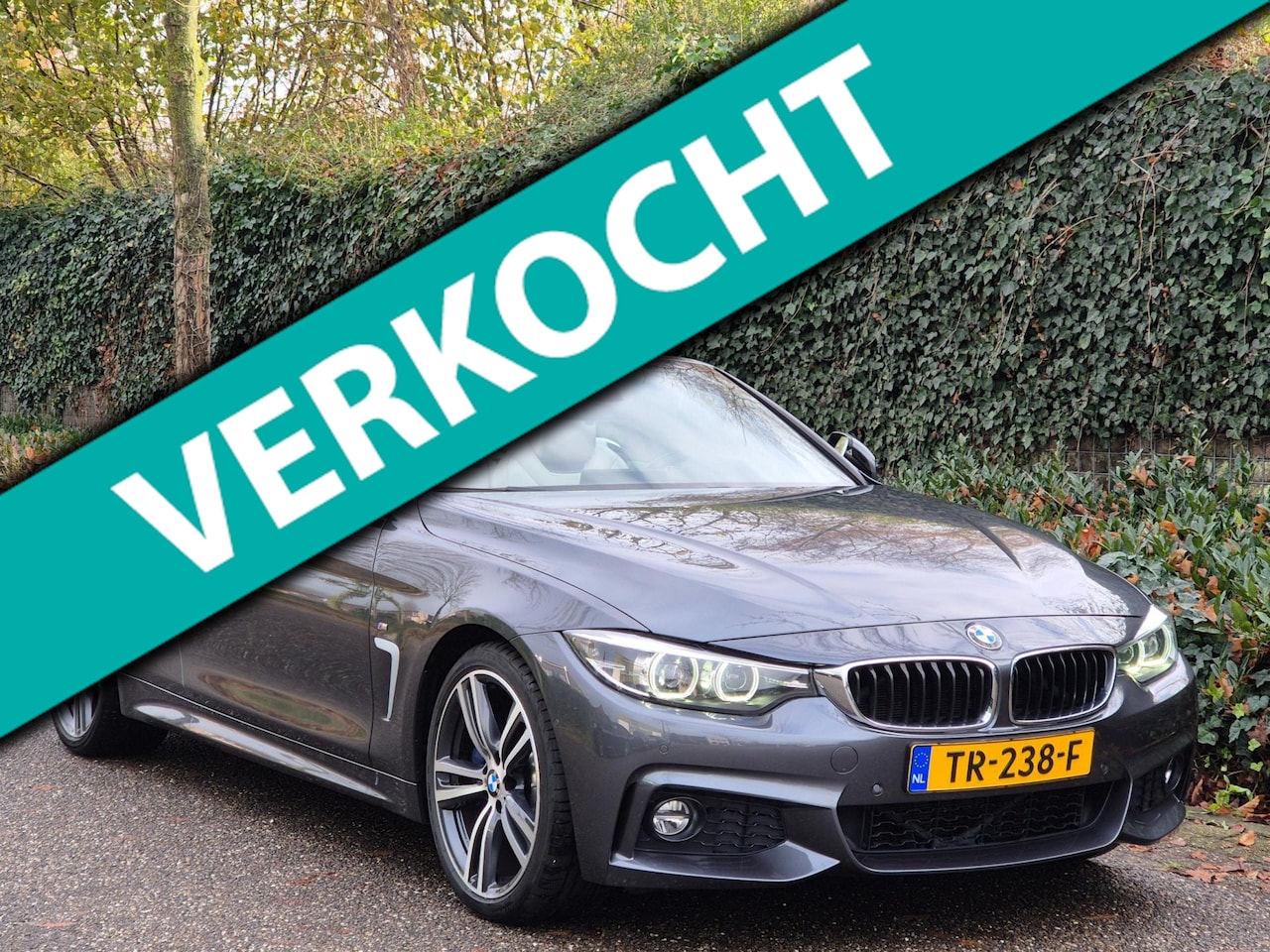 BMW 4-serie Cabrio - 430i M Sport Apple CarPlay 6WB Dig. DASH Elk.Stoelen Line Assist Dodehoek Camera 430i High - AutoWereld.nl