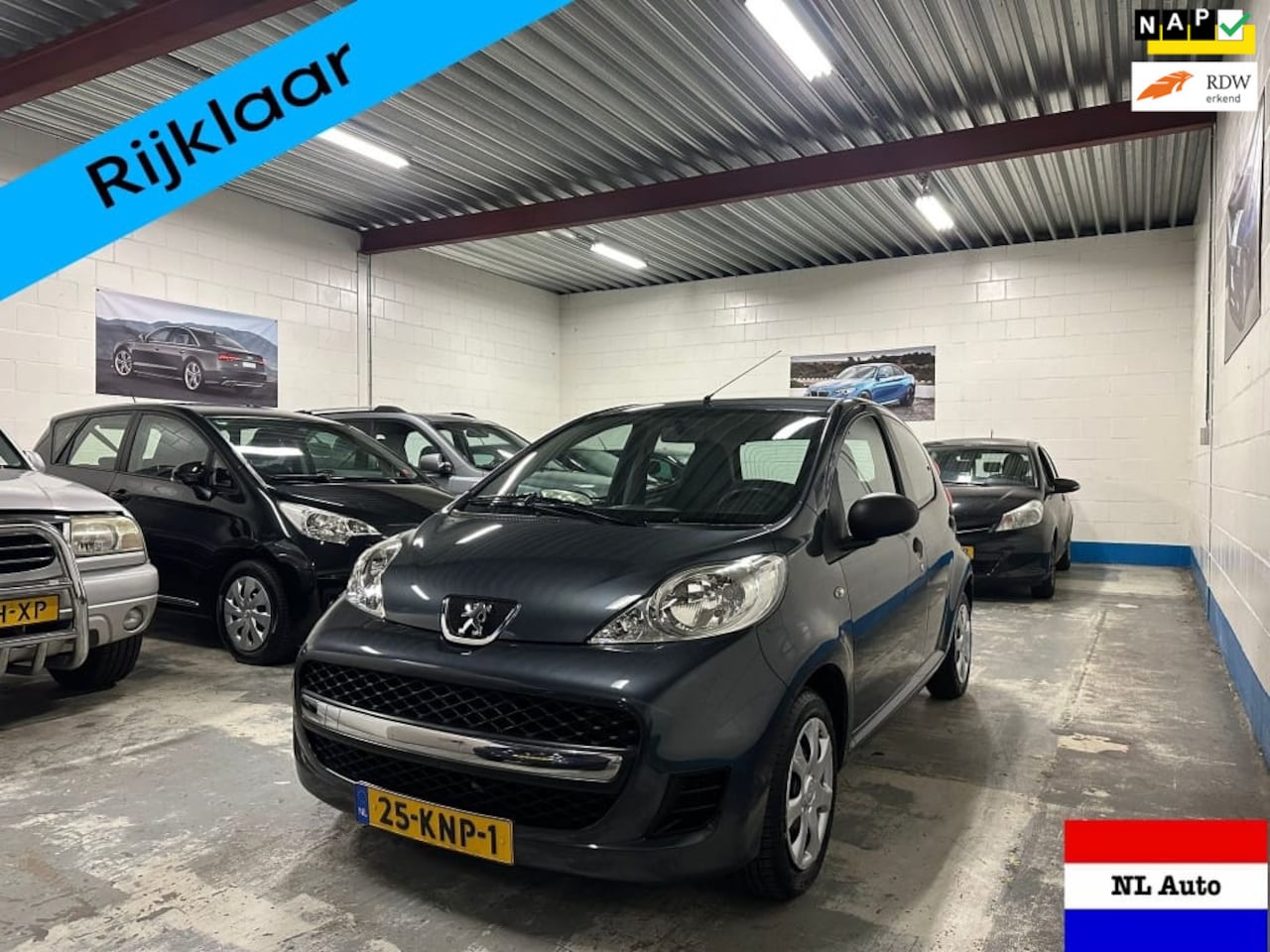Peugeot 107 - 1.0-12V XR 5-Deus/Nap/Apk/NL Auto! - AutoWereld.nl