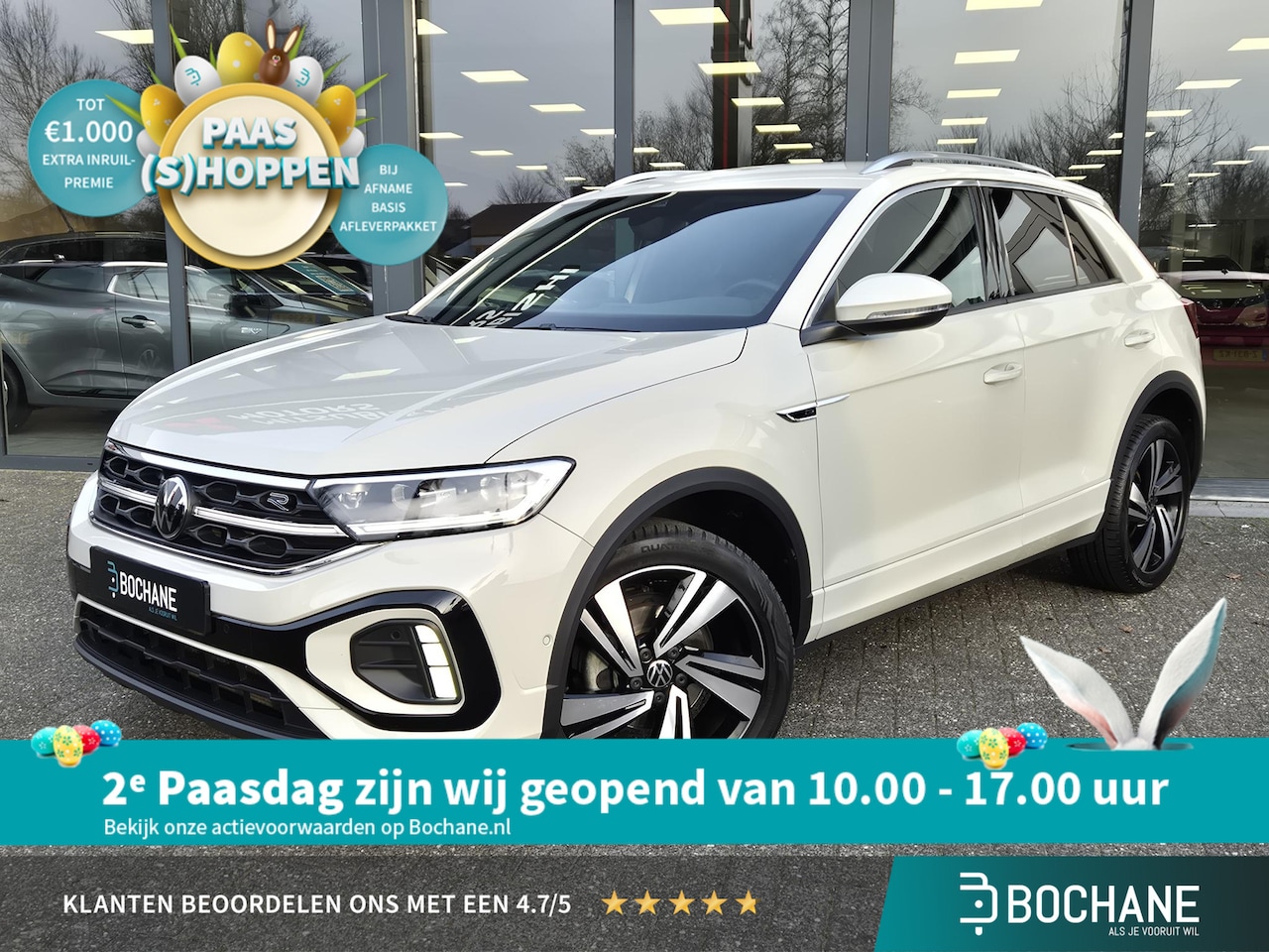 Volkswagen T-Roc - 1.5 TSI R-Line Business+ | Navigatie | Automaat | - AutoWereld.nl