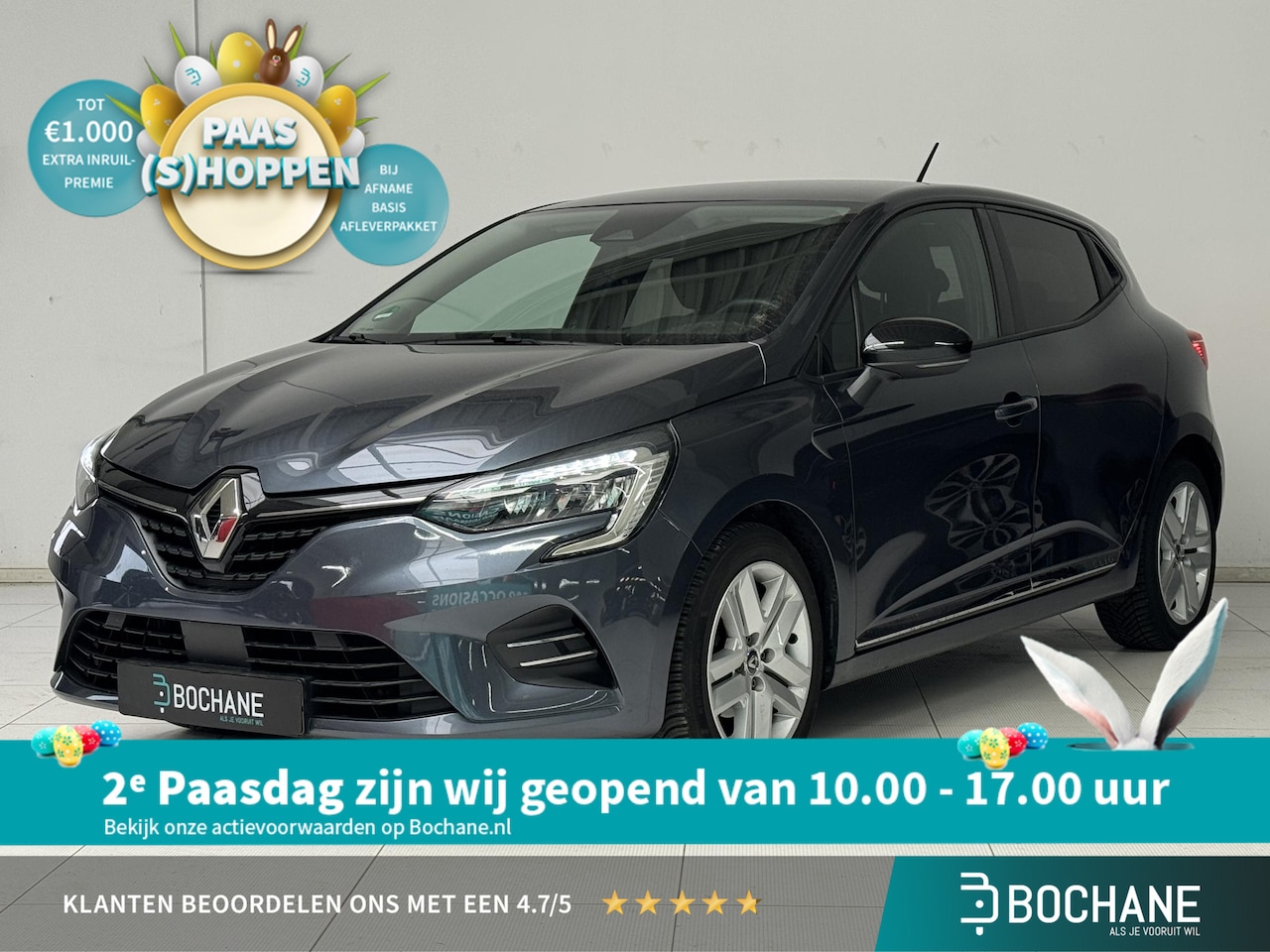 Renault Clio - 1.0 TCe Business Zen | Navigatie | Parkeersensoren Achter | Stoelverwarming | All-Season B - AutoWereld.nl