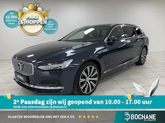 Volvo V90 - 2.0 B4 Inscription UITKLAPBARE TREKHAAK | ACHTERUITRIJCAMERA | NAVIGATIE | LEDEREN BEKLEDI