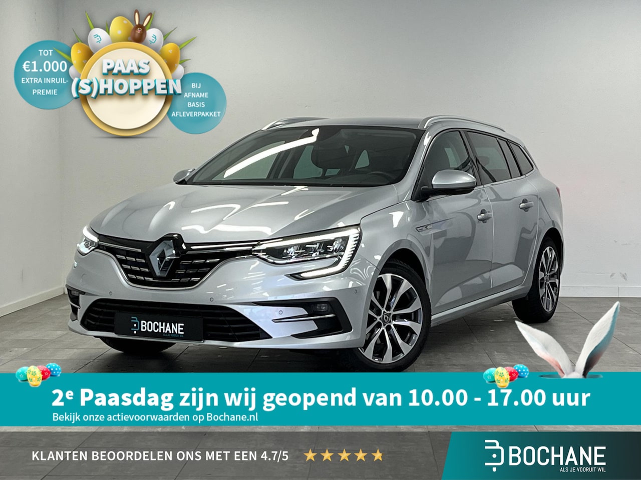 Renault Mégane Estate - 1.3 TCe 140 EDC Techno | Trekhaak 1700 kg geremd | All-season banden | Dodehoek Detectie | - AutoWereld.nl