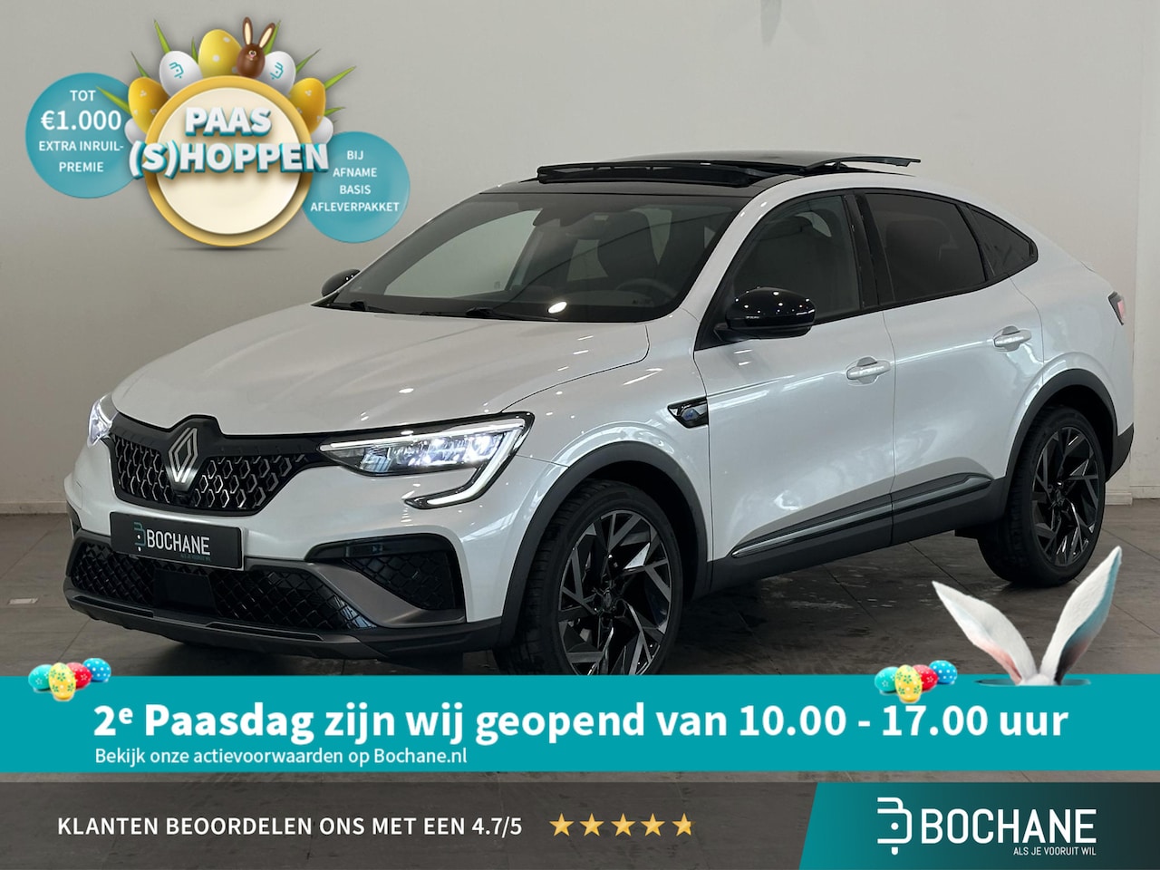 Renault Arkana - 1.6 E-Tech Full Hybrid 145 Esprit Alpine | Panoramadak | Apple Carplay/Android Auto - AutoWereld.nl