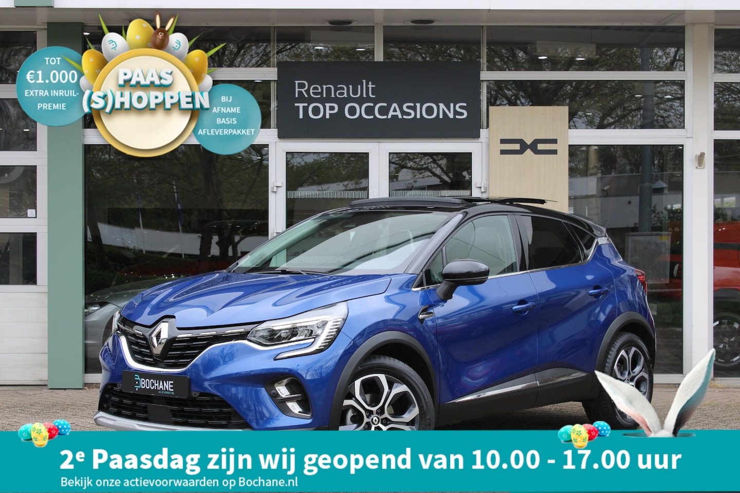 Renault Captur - 1.0 TCe 90 techno | Panoramadak | BOSE-Audiosysteem | Stoelverwarming | Adaptive Cruise Co - AutoWereld.nl