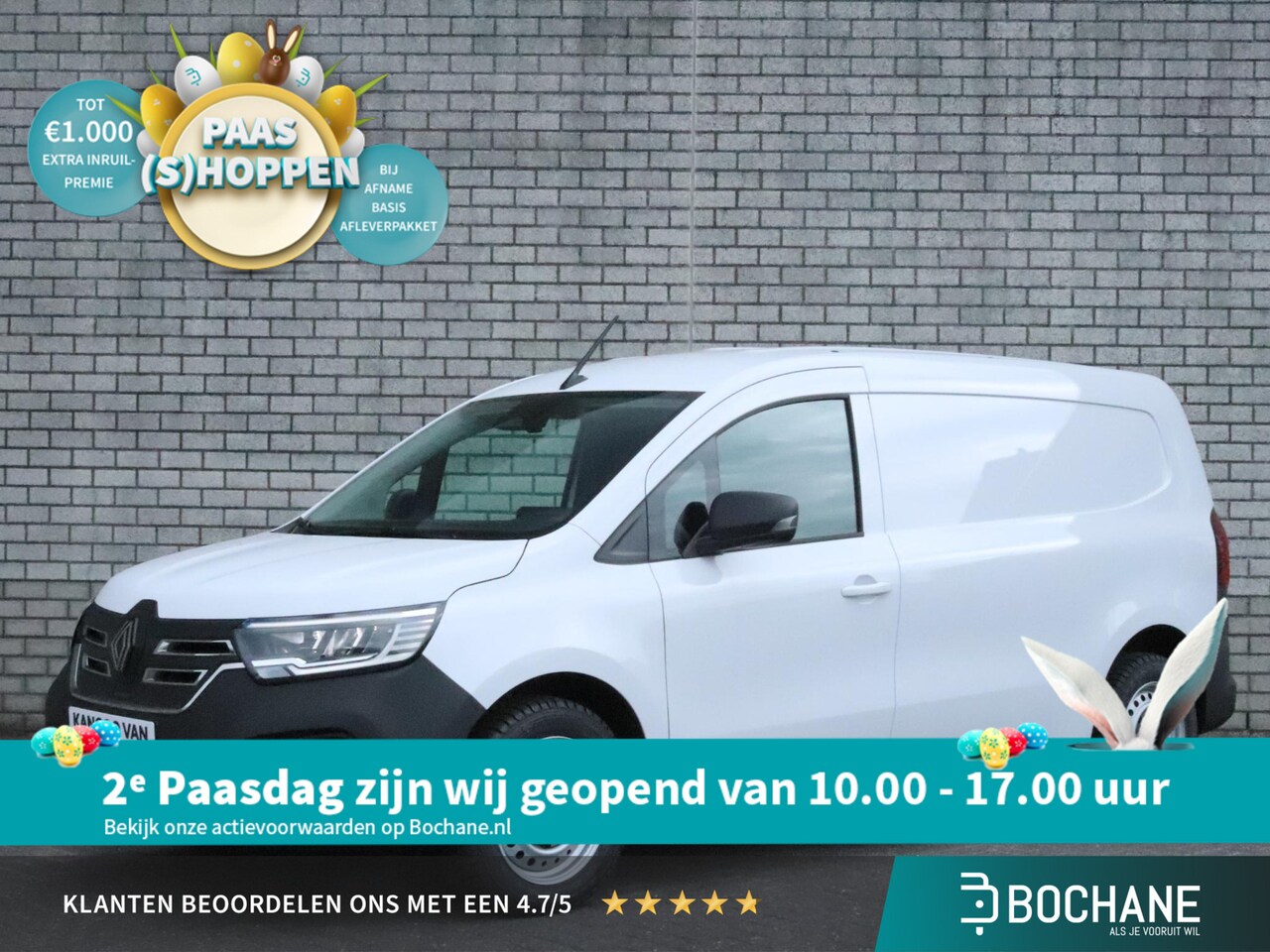 Renault Kangoo E-Tech - L2 Advance 44 kWh | Stoelverwarming | Achteruitrijcamera | Climate Control | Navigatie | - AutoWereld.nl