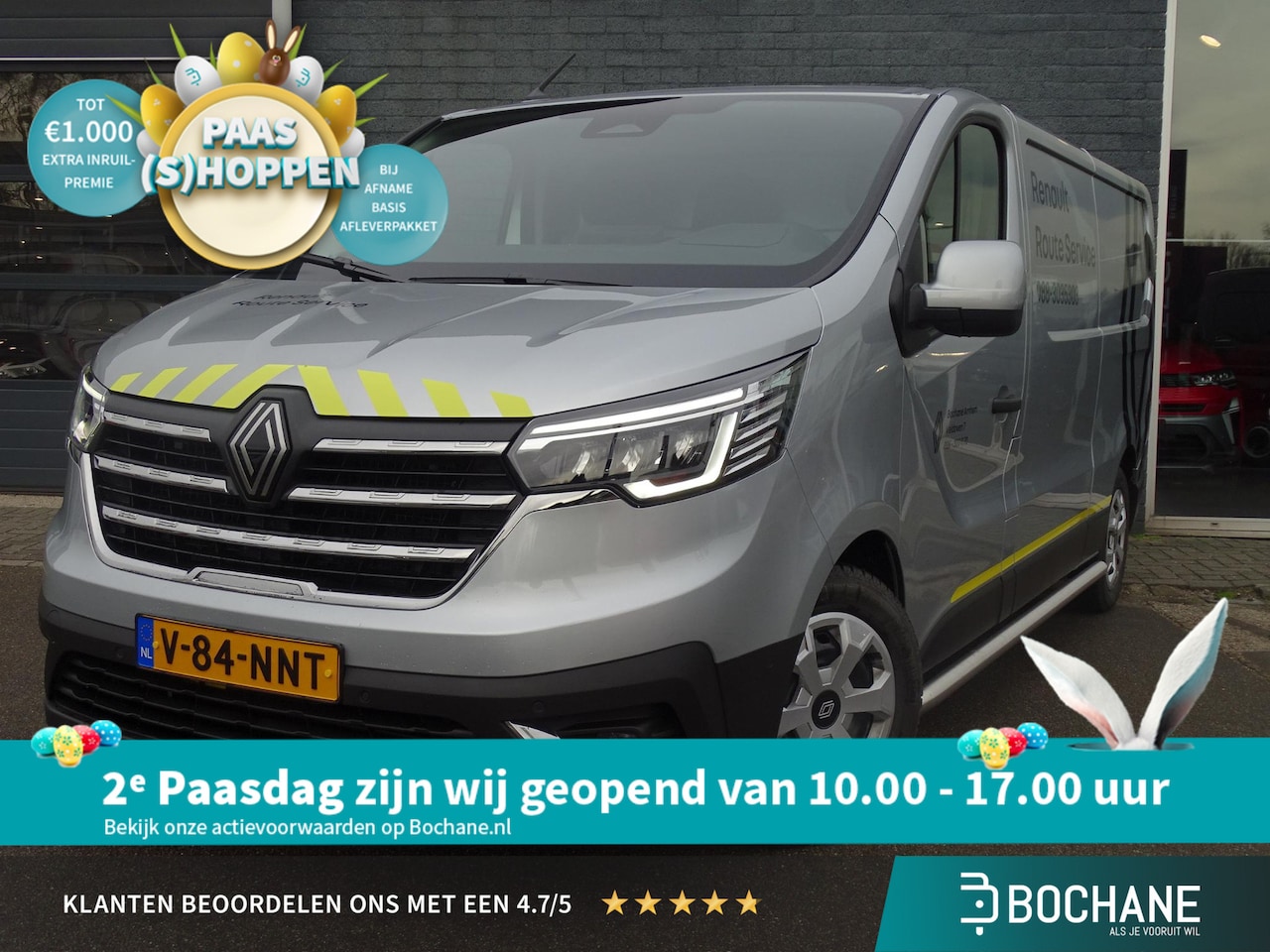 Renault Trafic E-Tech - T29 L2H1 Advance 52 kWh DC 50kW snellader / Camera achter / Blind Spot Warning - AutoWereld.nl