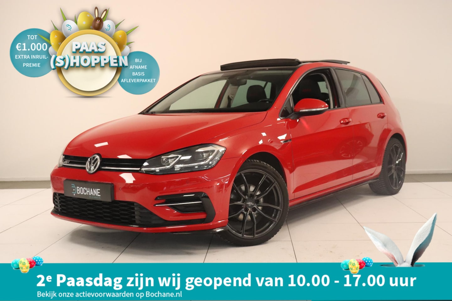 Volkswagen Golf - 1.0 TSI Highline Business R-Line | Panoramadak | Camera | Key-less | Lederen Sportstoelen - AutoWereld.nl