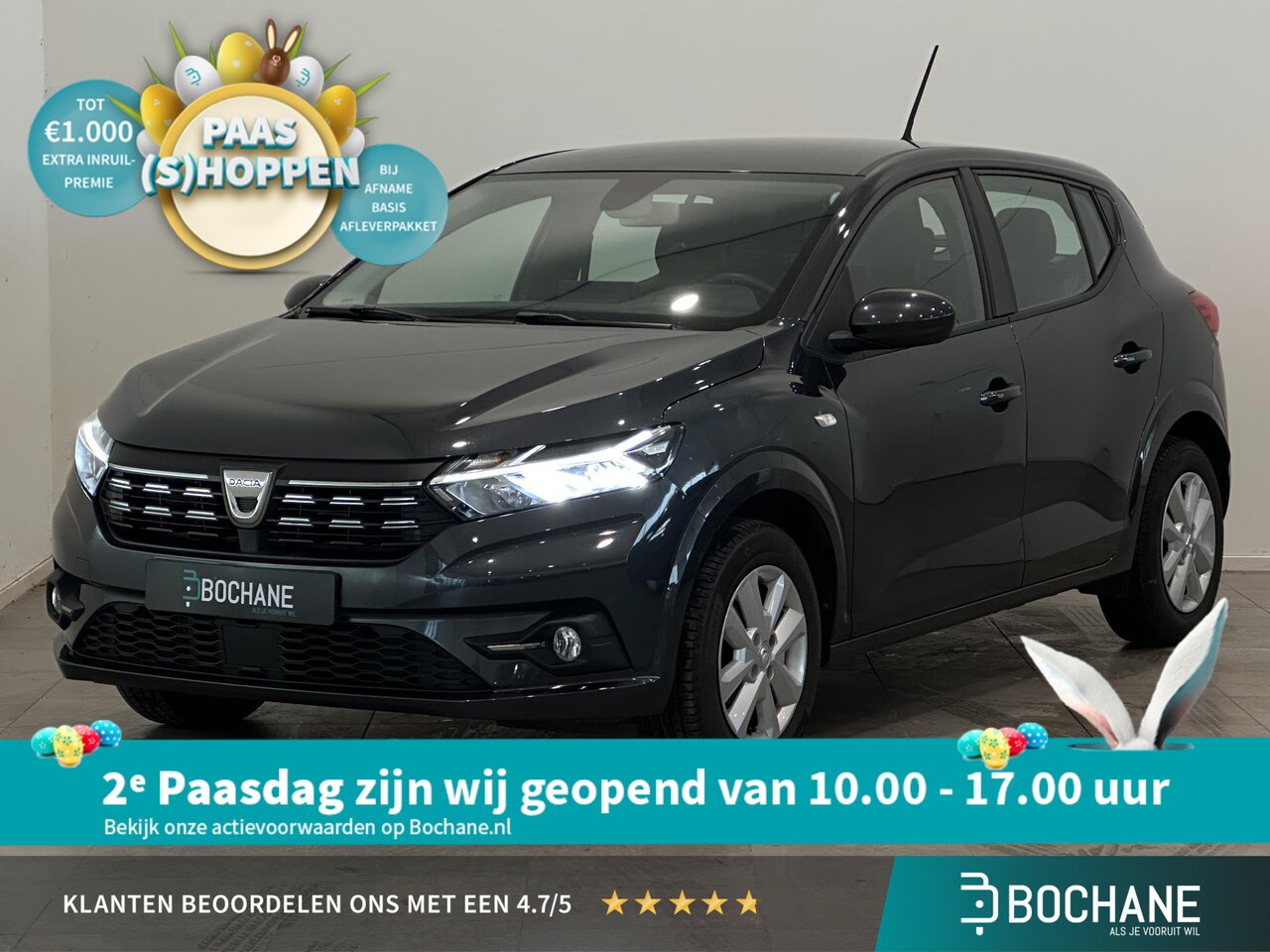 Dacia Sandero - 1.0 TCe 90 Comfort | Airco | Cruise Control | Parkeersensoren | Apple Carplay/Android Auto - AutoWereld.nl