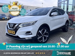 Nissan Qashqai - 1.2 Tekna + 360 camera - Halfleder interieur - Panormadak - Stoelverwarming - Blindspot Wa