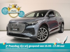 Audi Q4 e-tron - 40 Launch edition Advanced 77 kWh | Warmtepomp | SoH 93% | Leder bekleding | 20" Lichtmeta