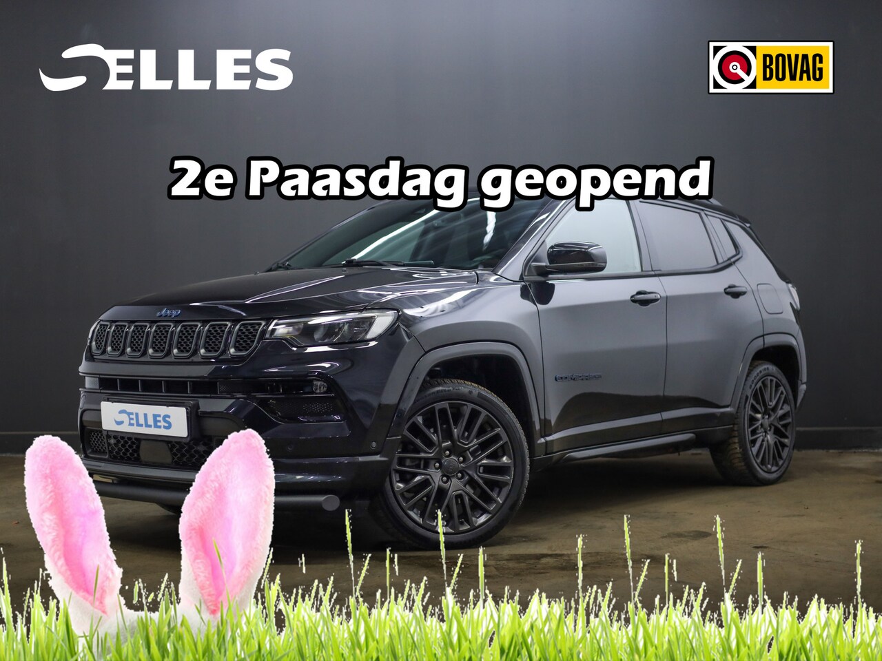 Jeep Compass - 4xe 240 Plug-in Hybrid Electric S | Lederen Bekleding - AutoWereld.nl