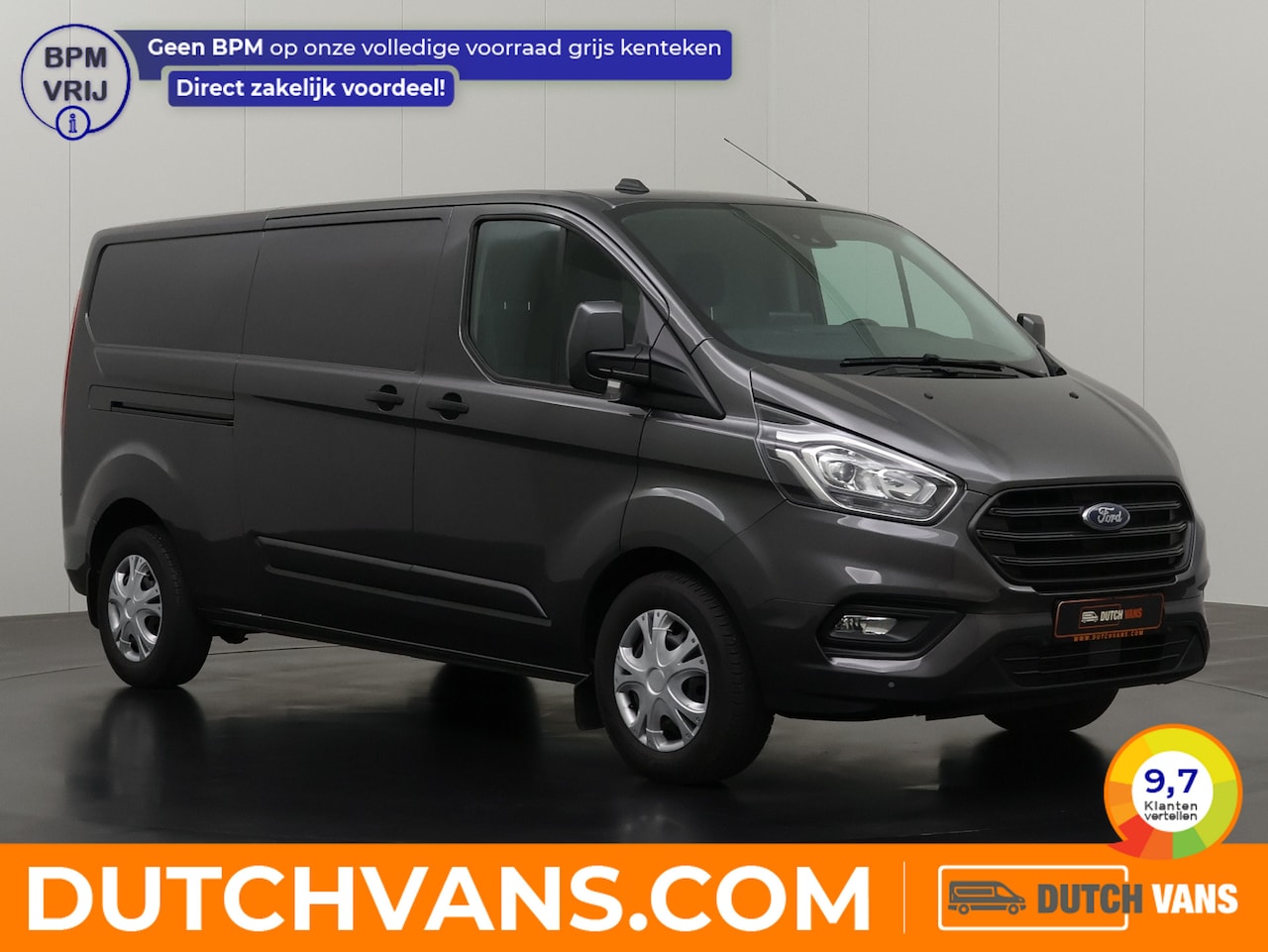 Ford Transit Custom - 2.0TDCi 130PK Lang Limited | Euro 6 | Camera | Multimedia | 3-Zits | Airco | Cruise - AutoWereld.nl