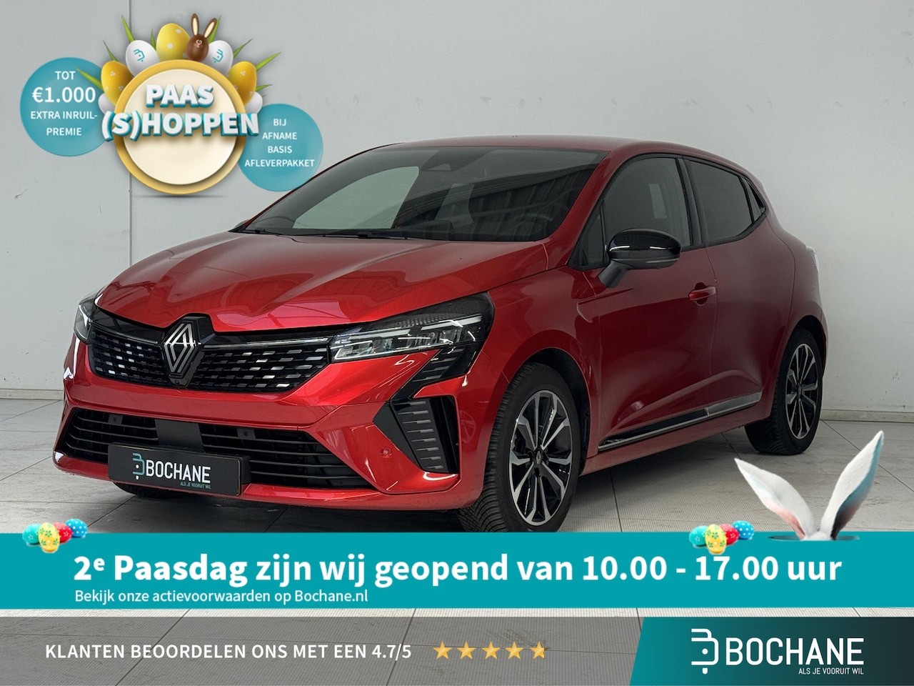 Renault Clio - 1.6 E-Tech Full Hybrid 145 Techno | All-Season banden | 360º Camera | Navigatie | Climate - AutoWereld.nl