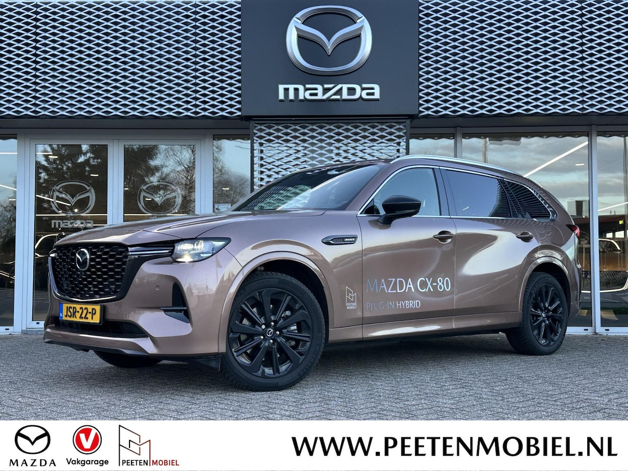 Mazda CX-80 - 2.5 e-SkyActiv PHEV Homura Plus | PANORAMA DAK | APPLE CARPLAY & ANDROID AUTO | CRUISE CON - AutoWereld.nl