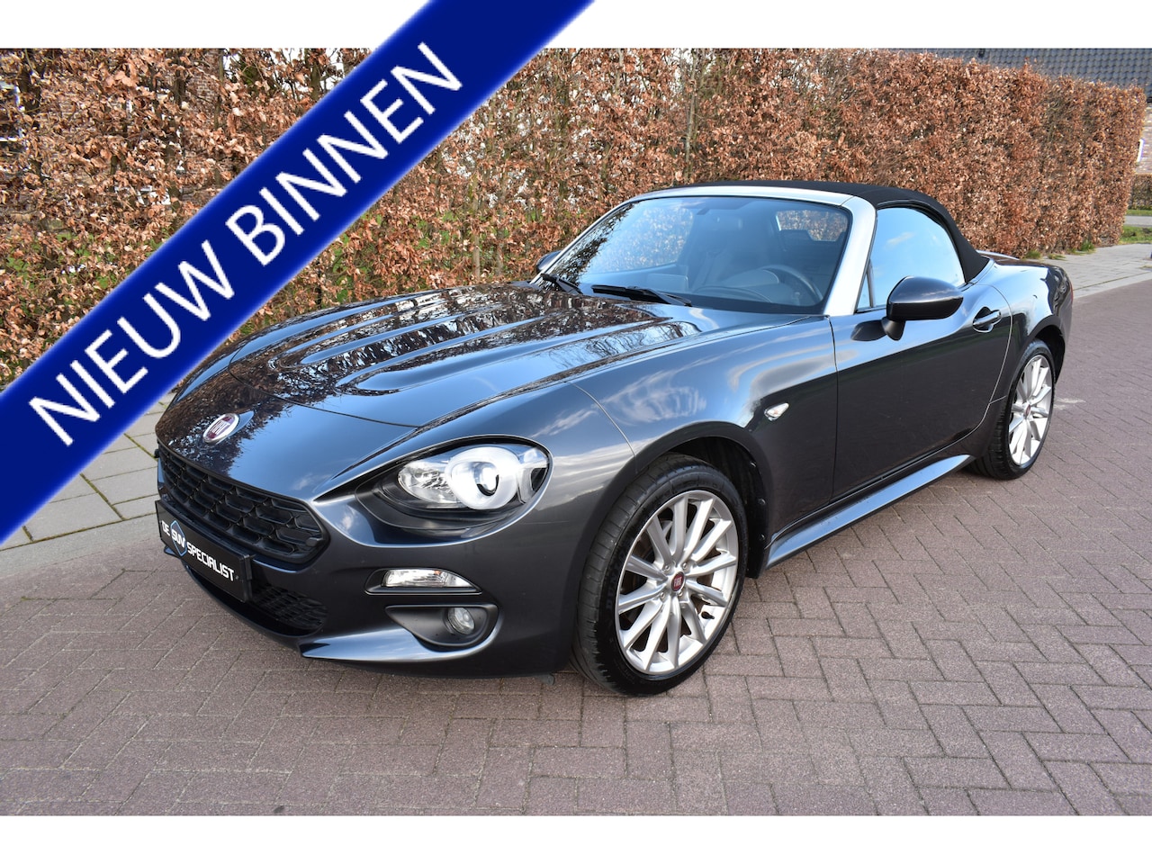 Fiat 124 Spider - 1.4 MultiAir Turbo Lusso AUTOMAAT ZÉÉR MOOI! - AutoWereld.nl