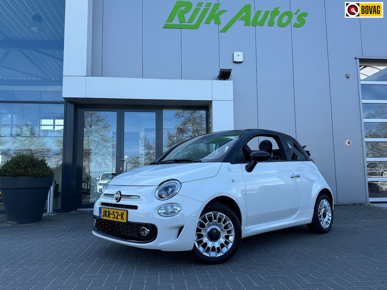Fiat 500 C - 1.0 Hybrid Hey Google * Sport * Navigatie * PDC * Cruise Control - AutoWereld.nl